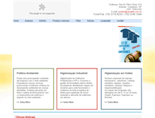Tablet Screenshot of campilav.com.br